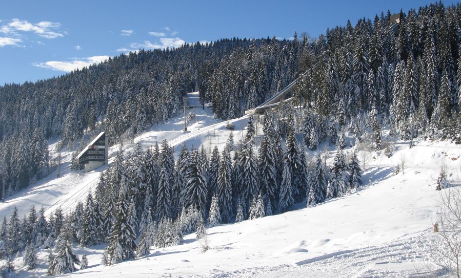 Mount Igman in Bosnia