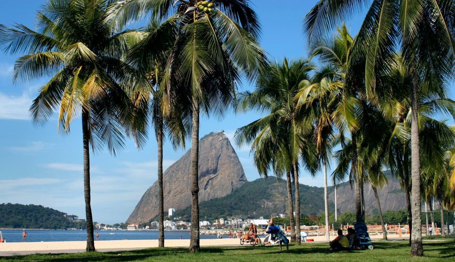 Flamengo Park in Rio de Janeiro