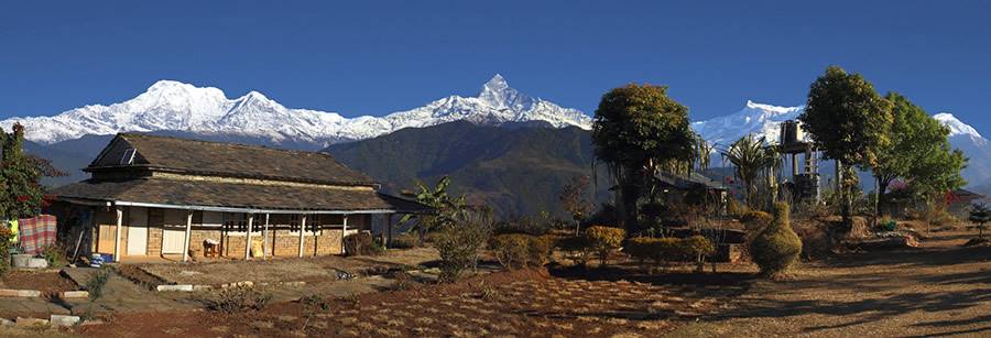 Annapurna Himal from Pokhara