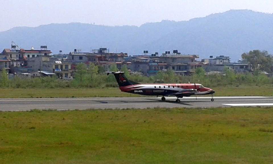 Airport in Pokhara