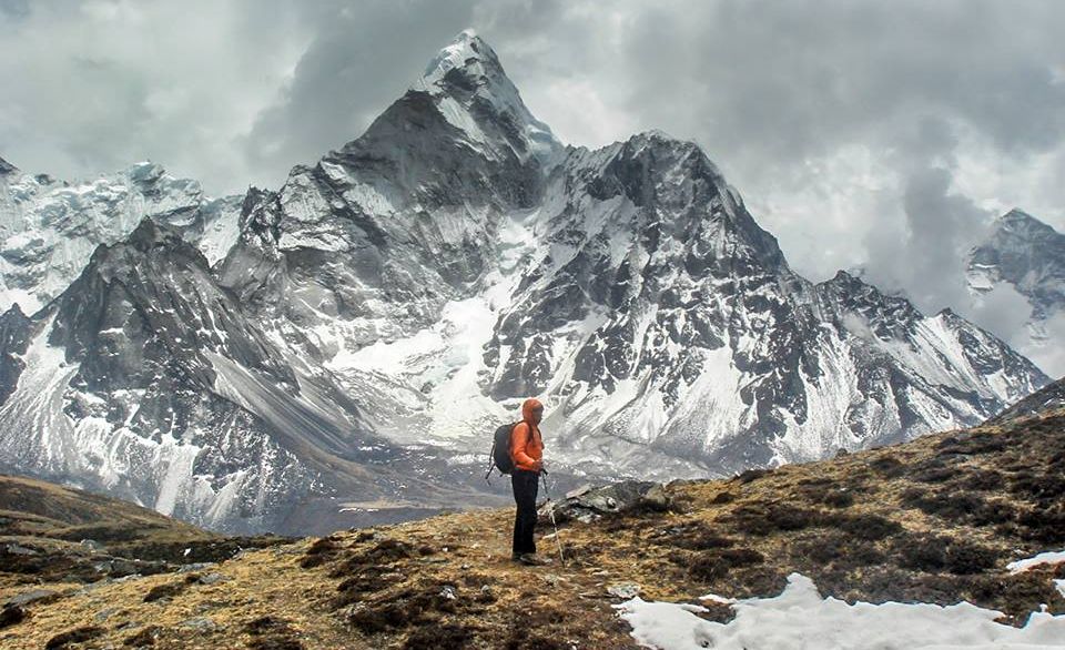 Ama Dablam above the Chhukung Valley