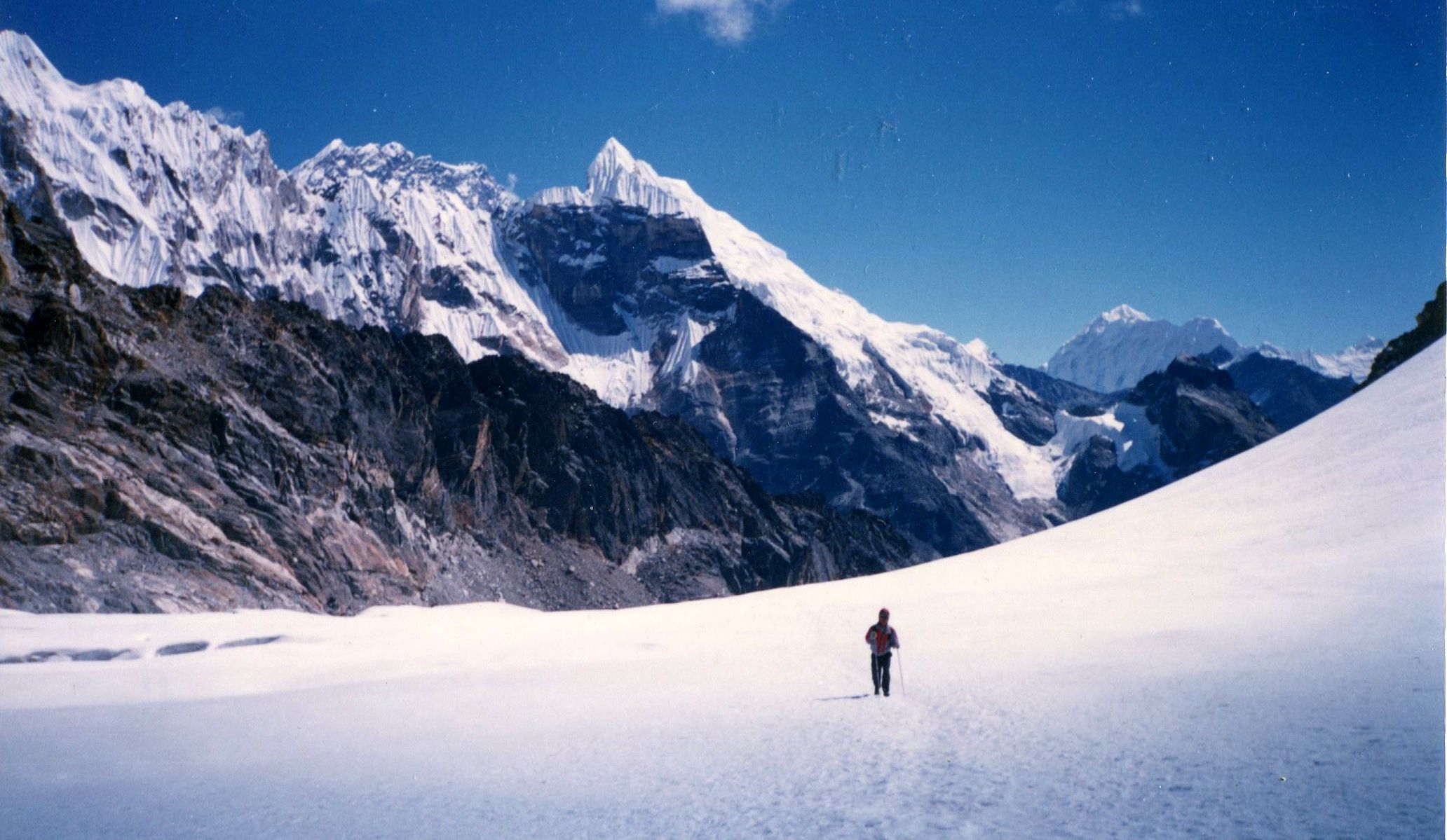 Lobuje Peak from Cho La