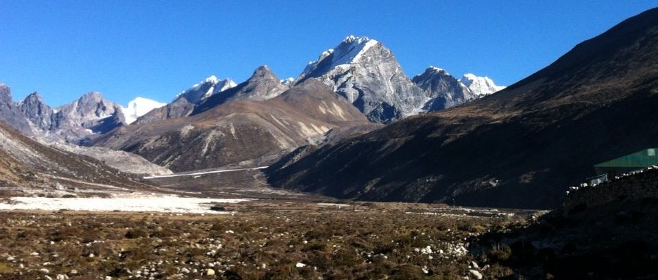 Mount Taboche on route to Everest Base Camp