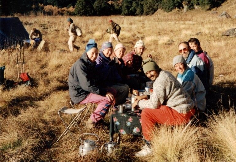 Trekking Group in Chuling Valley