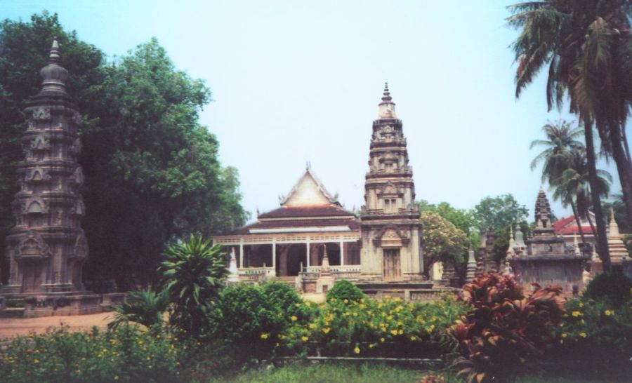 Wat Dam Nak in Siem Reap in northern Cambodia