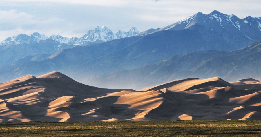 Crestones the Great Sand Dunes Colorado National Monument