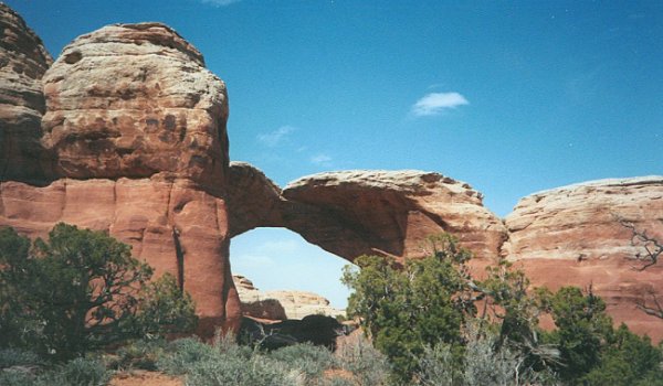 Broken Arch in Arches National Park