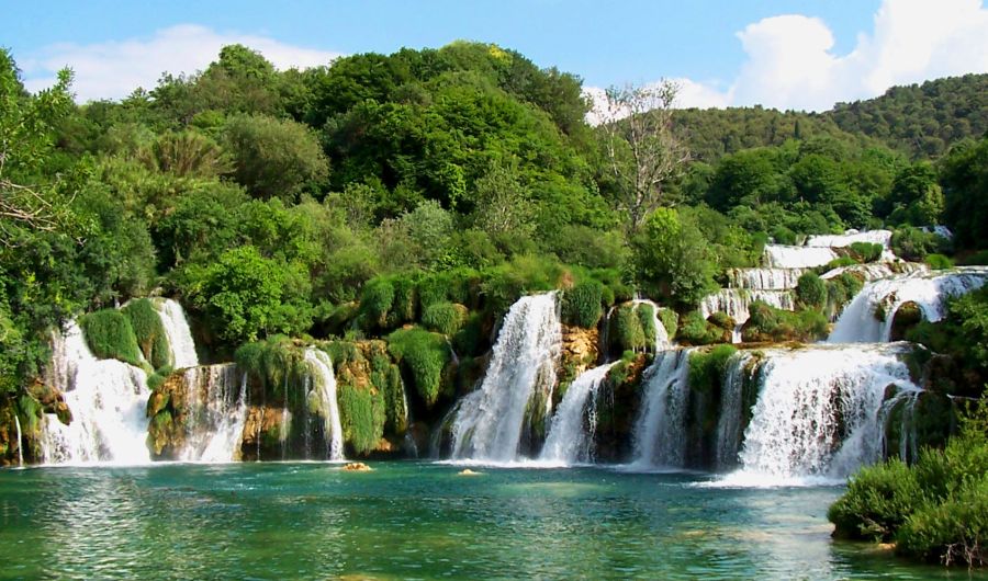 Skradinski Buk Falls in Croatia