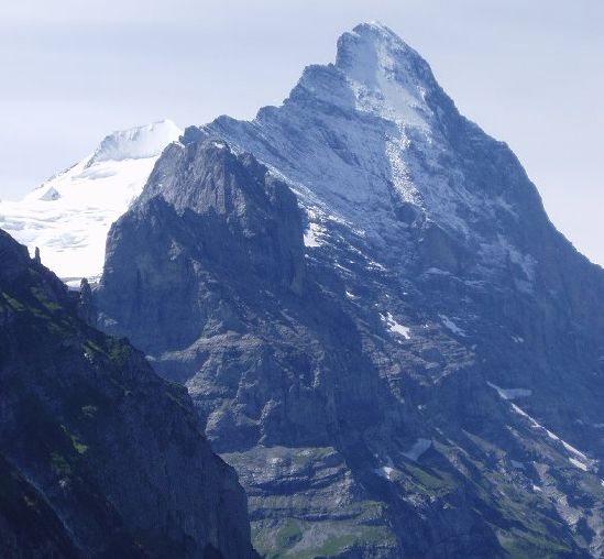 Mittellegi Ridge on the Eiger above Grindelwald