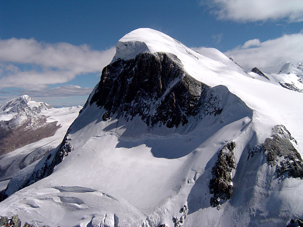 Breithorn above Zermatt in the Swiss Alps