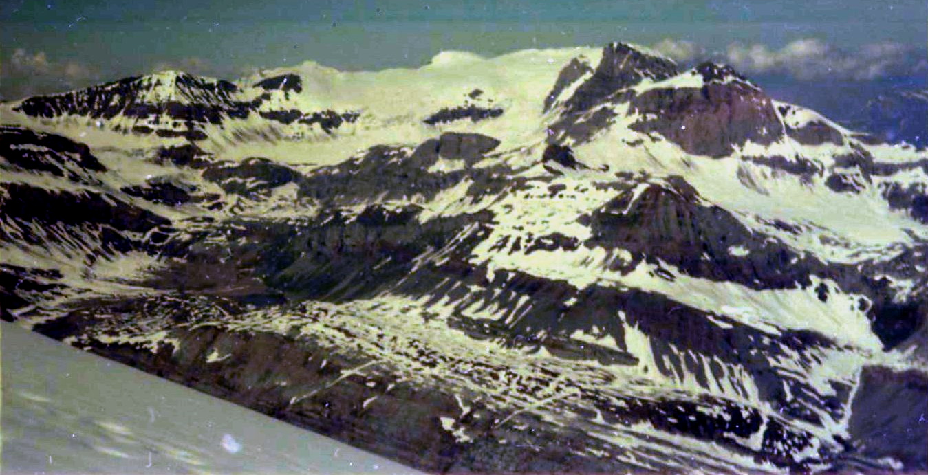 Wildstrubel from the Rinderhorn in the Bernese Oberlands Region of the Swiss Alps