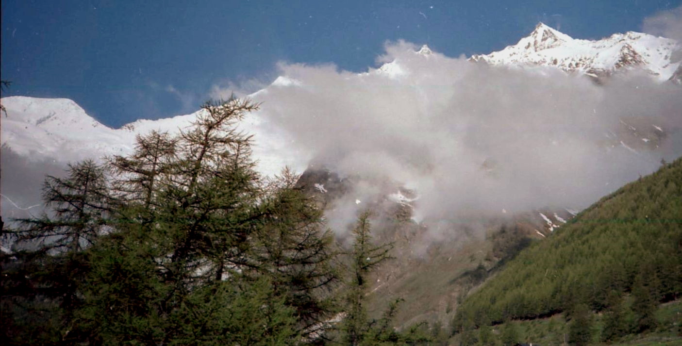 Saas Fe in the Valais Region of Switzerland