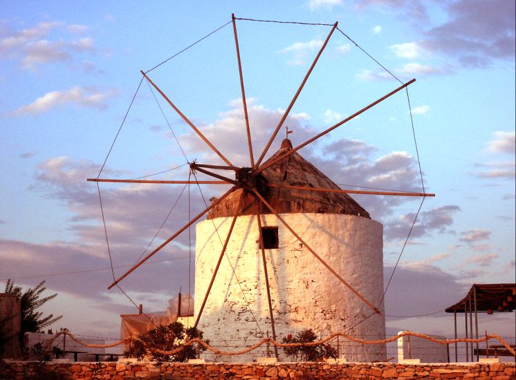 Olive Mill in the Cyclades