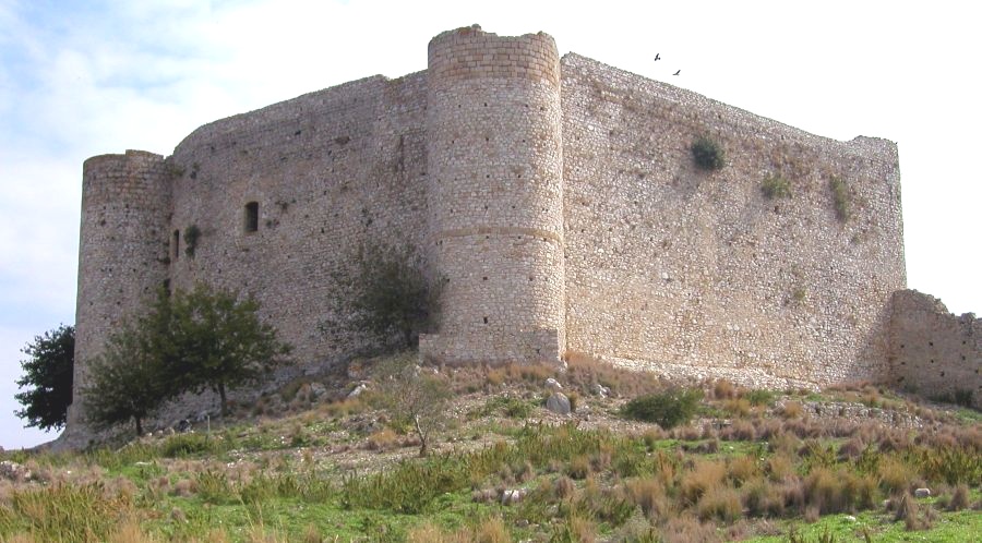 Chlemoutsi Castle on the Peloponnese