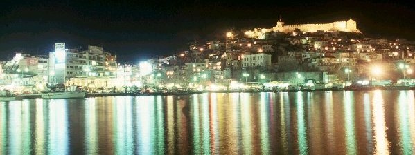 City of Kavala in NE Greece