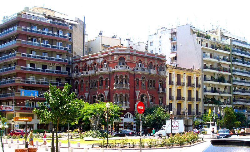 Agias Sofias Square in Thessaloniki