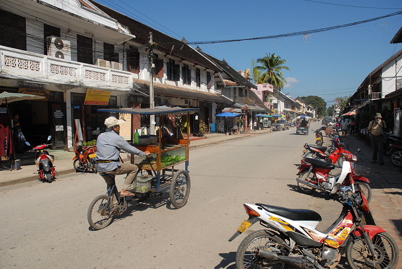 Main Street in Luang Prabang