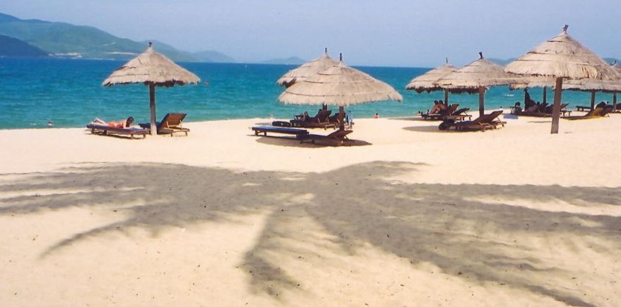 Sea Front at Nha Trang on the East Coast of Vietnam