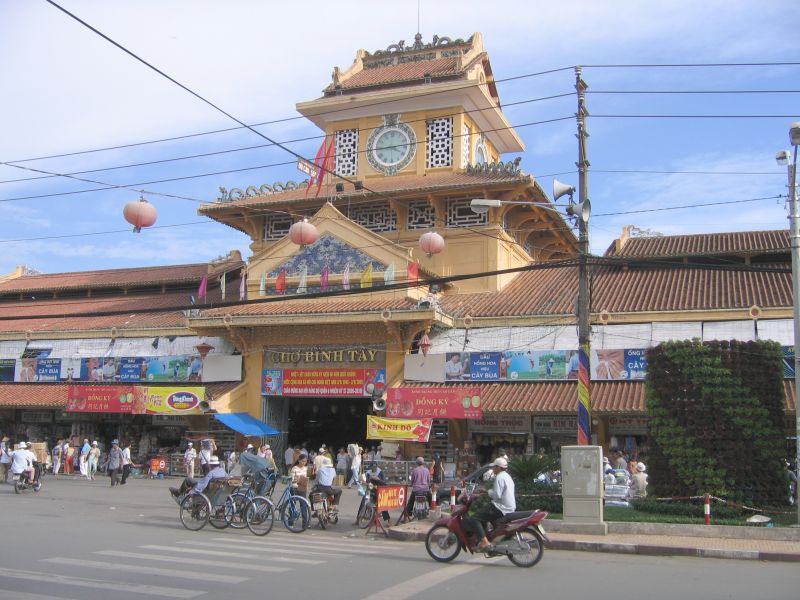 Binh Tay Market in Cholon ( Chinatown ) in Saigon ( Ho Chi Minh City )