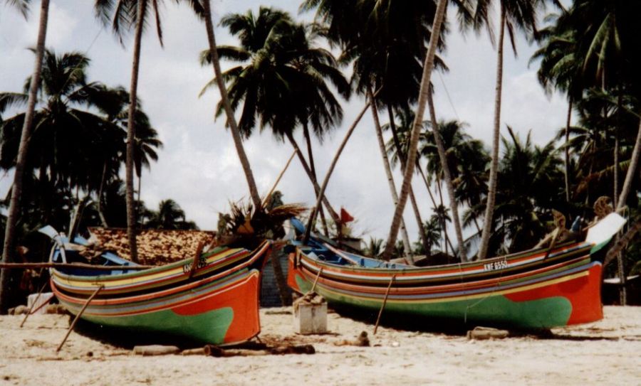 Fishing Boats on beach near Kohta Bharu