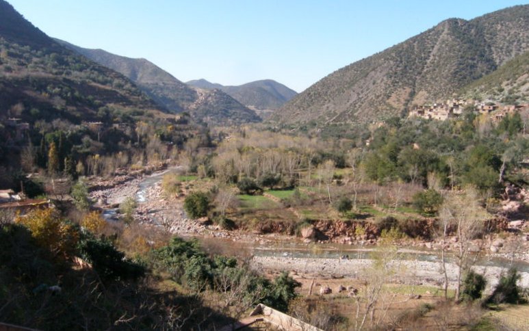 Ourika Valley near Marrakesh