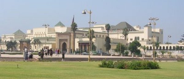 Royal Palace in Rabat - capital city of Morocco