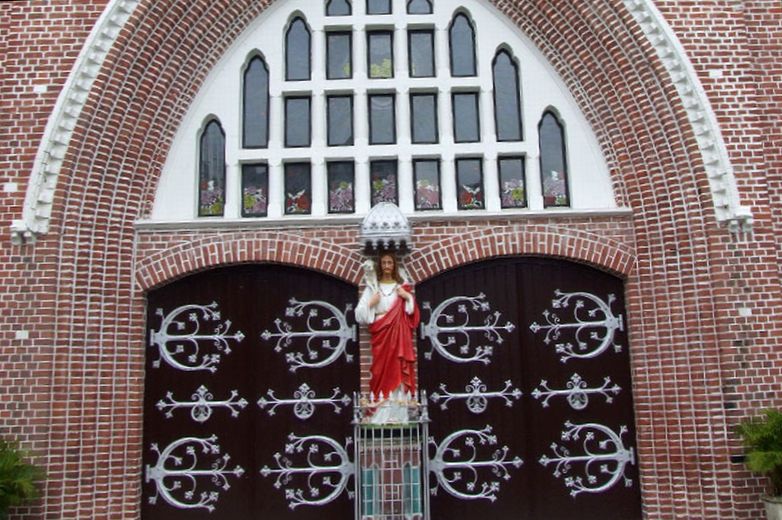 St.Mary's Cathedral in Yangon ( Rangoon ) in Myanmar ( Burma )