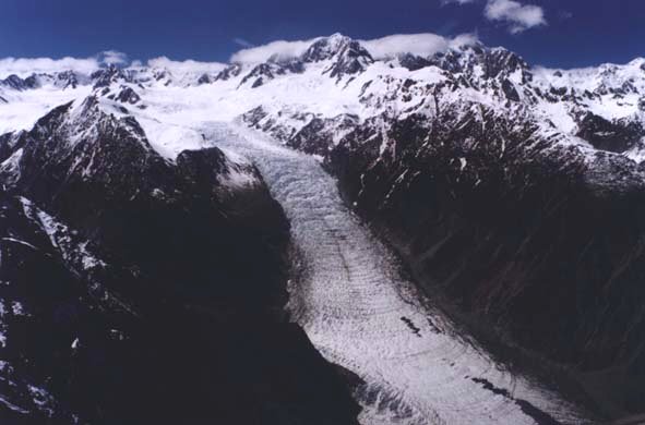 Mt. Tasman and the Fox Glacier