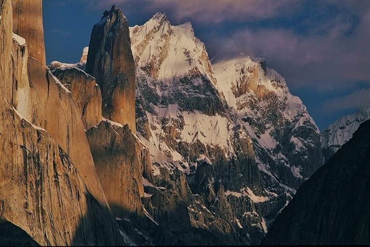 Trango Nameless ( Great ) Tower in the Baltora Region of the Pakistan Karakorum