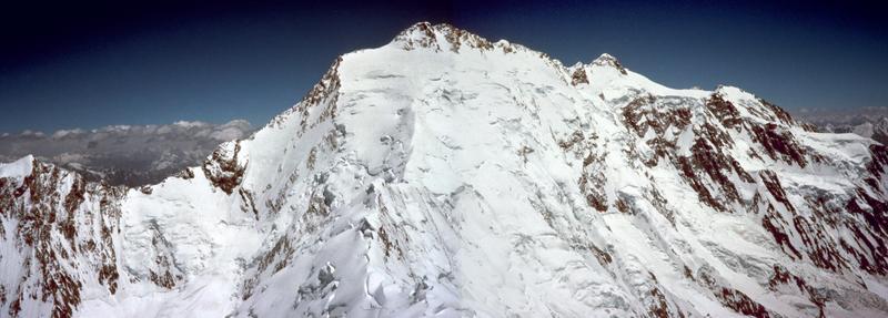 The Seven Thousanders - Disteghil Sar ( 7885m ) in the Karakorum Mountains of Pakistan - the world's twentieth highest mountain