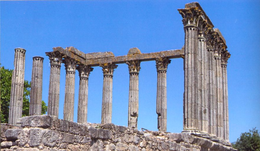 Roman Temple of Diana at Evora