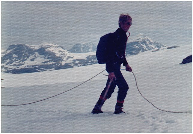 Traverse of Okstindan Ice Field