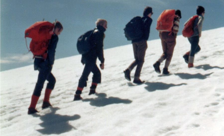 Ascent of Snohetta