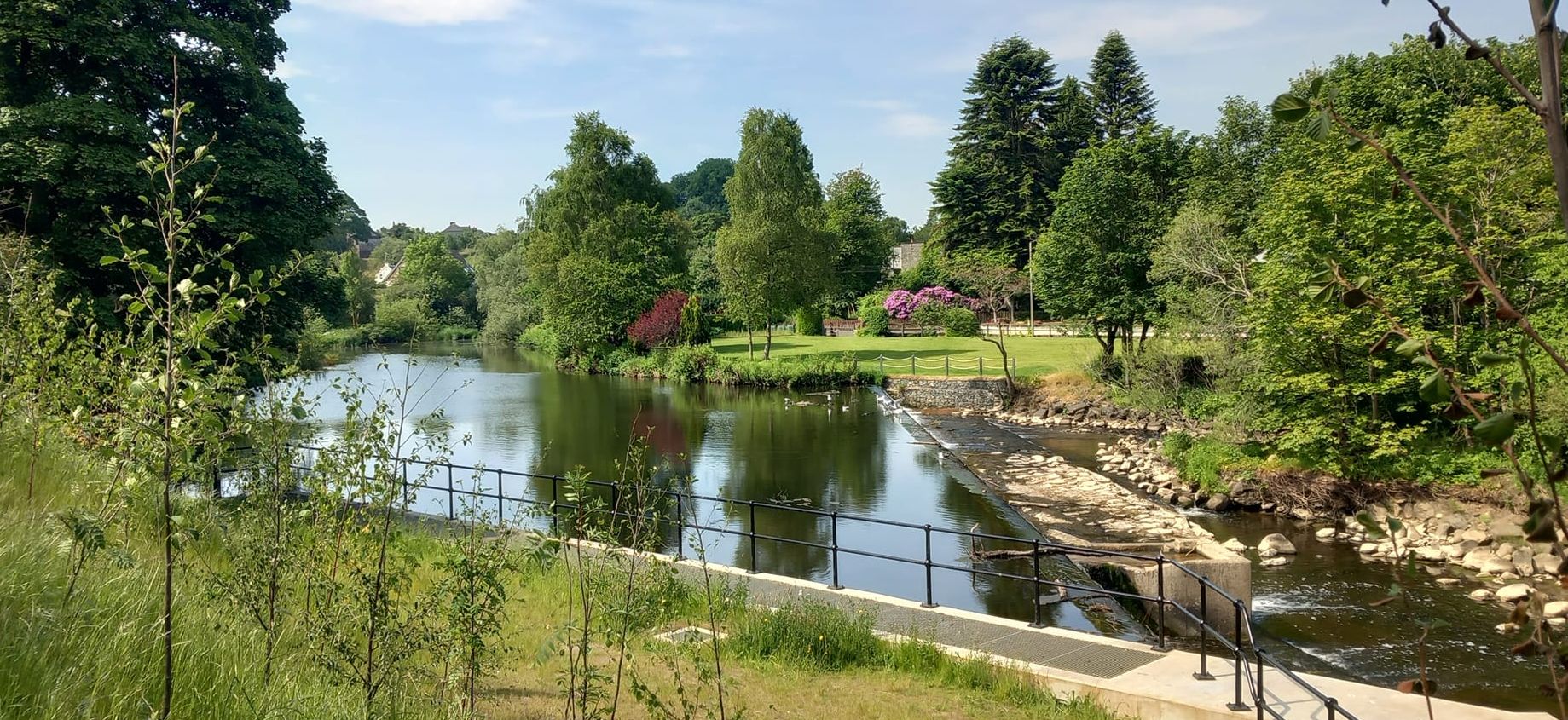 Weir on River Avon