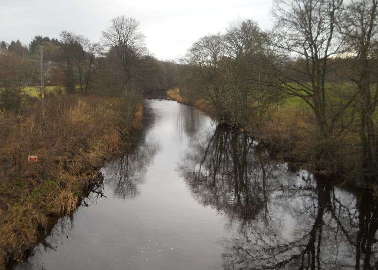 Endrick Water from the Endrick Bridge at Balfron