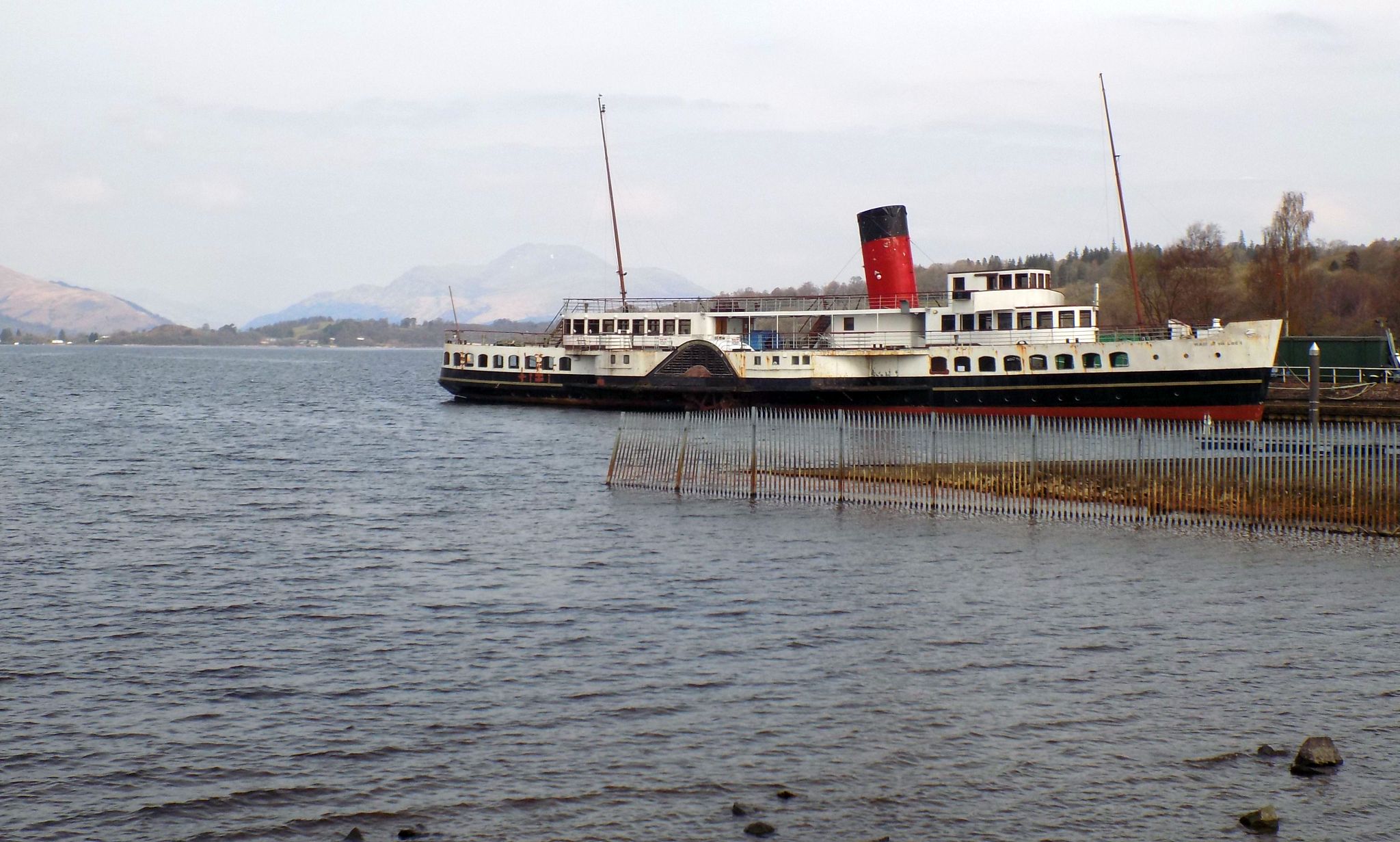 Maid of the Loch at Pier at Balloch