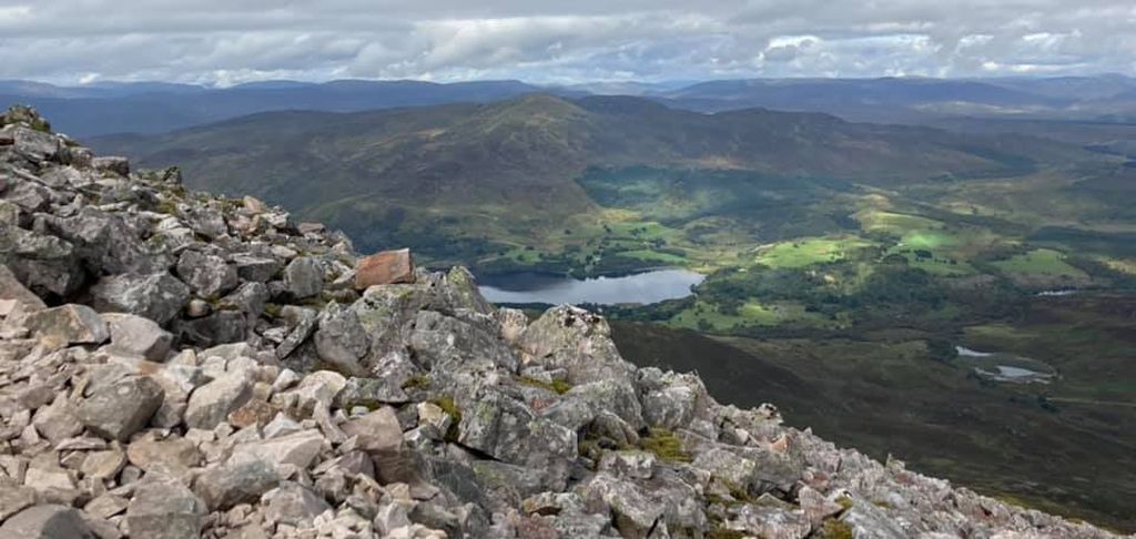 Beinn a' Chuallaich from Schiehallion