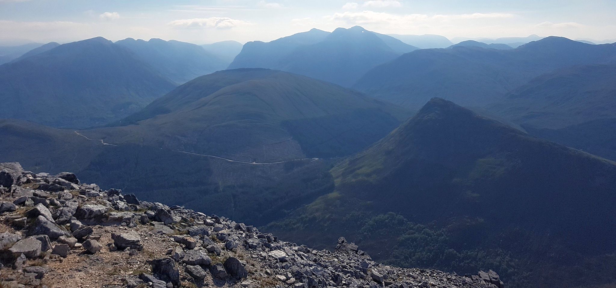 View from Beinn a Bheithir