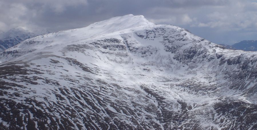 Beinn Dubhchraig from Beinn Chuirn