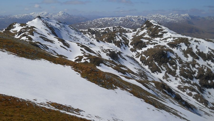 Beinn nan Eachan on the Tarmachan Ridge