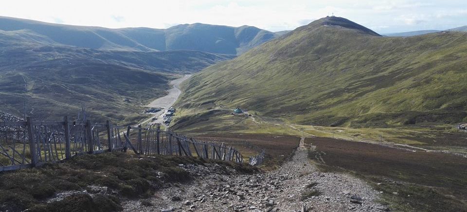 Cairnwell from Carn Aosda