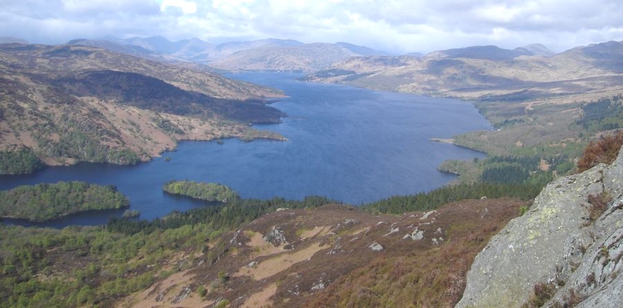 Loch Katrine from Ben A'an