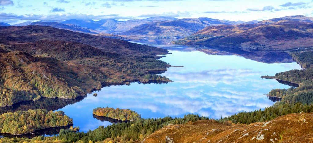 Loch Katrine from Ben A'an