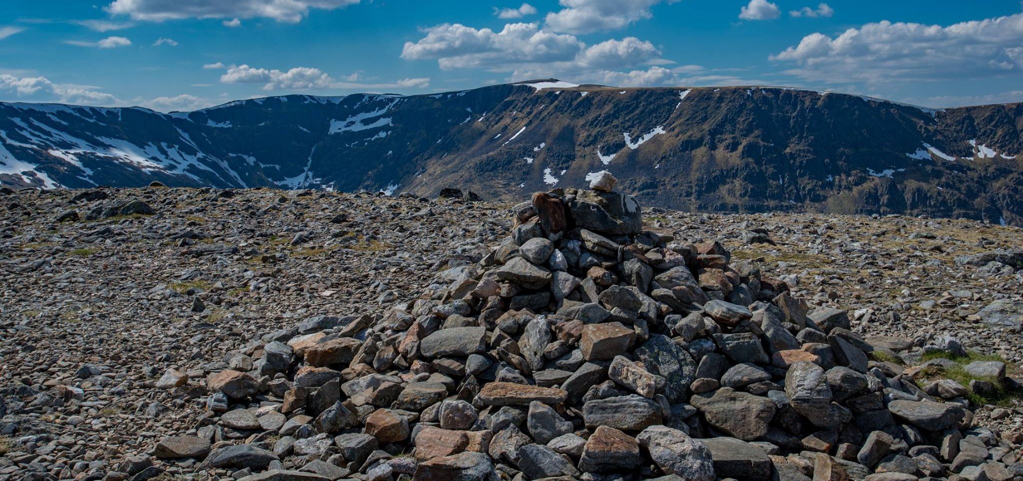 Summit Cairn on Beinn Bheoil