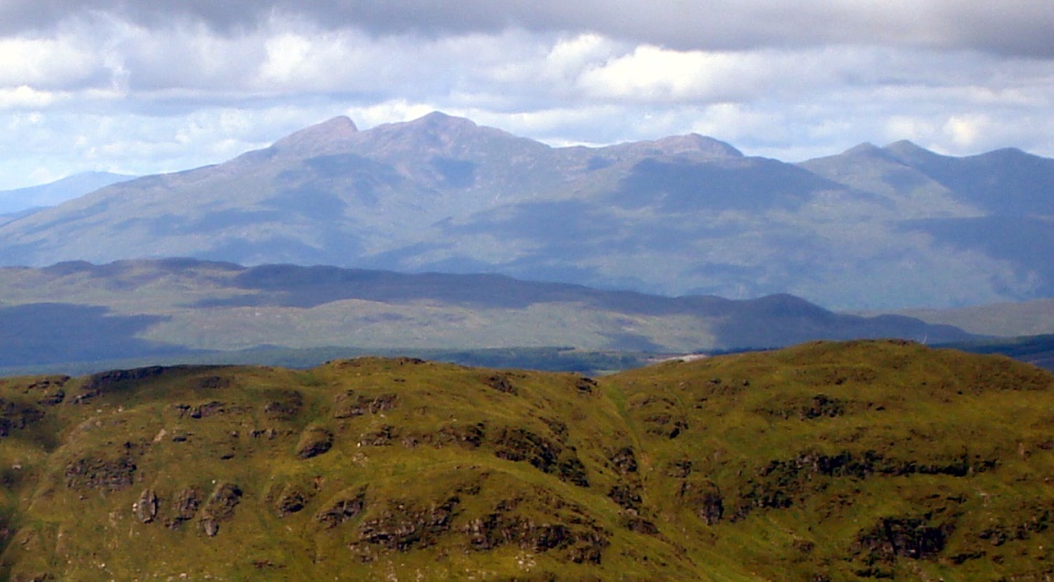 The Cruachan Horseshoe from Ben Donich