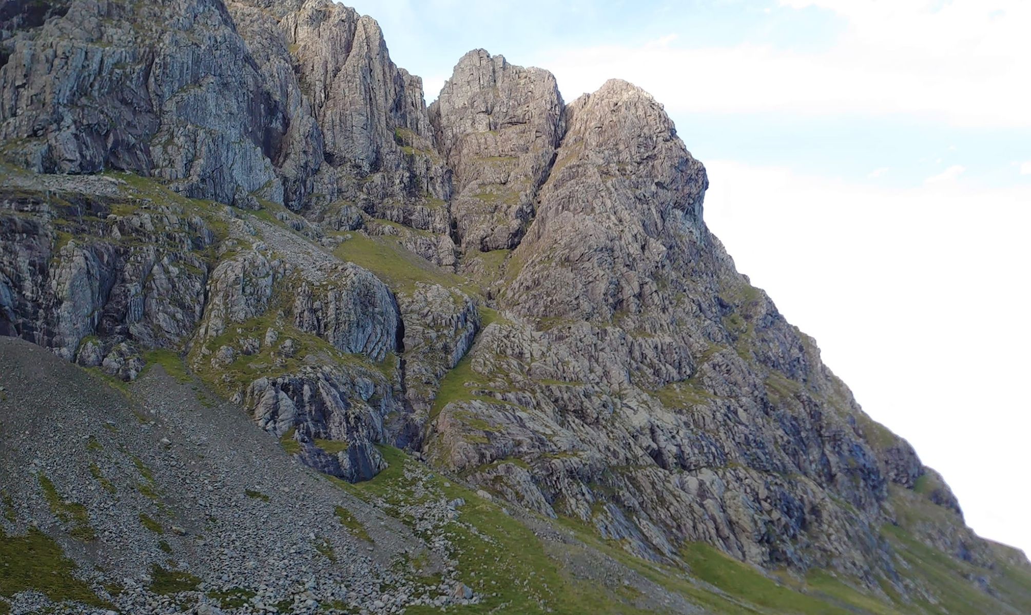 Castle Ridge on Carn Dearg Buttress of Ben Nevis