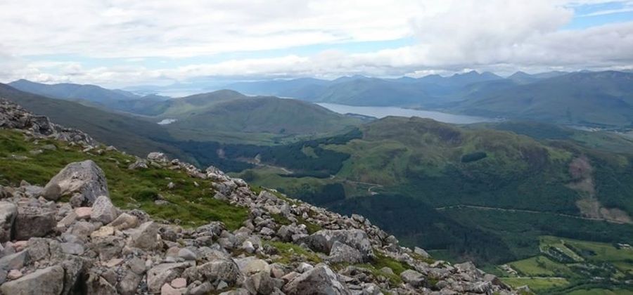 View from Ben Nevis