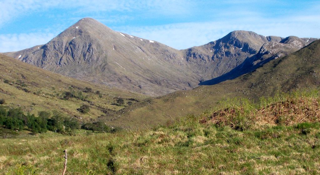 Glas Bheinn Mhor and Meall nan Tri Tighearnan