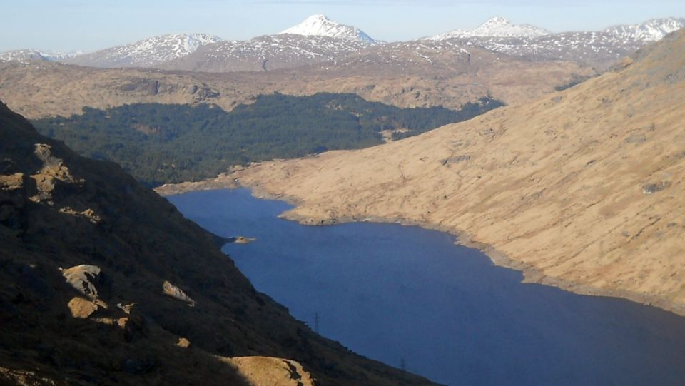 Ben Challum and Loch Sloy from Ben Vane