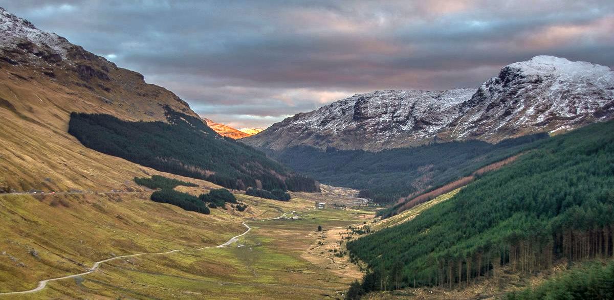 Glen Croe and The Brack